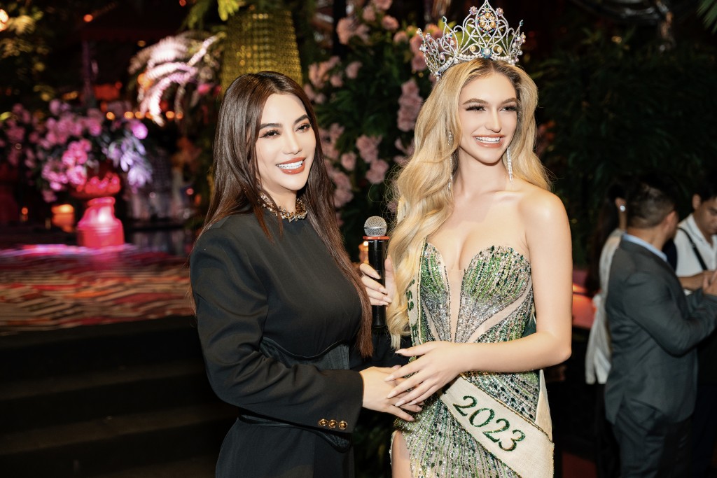 Top 4 Miss Earth 2023 khoe nhan sắc thăng hạng sau đăng quang