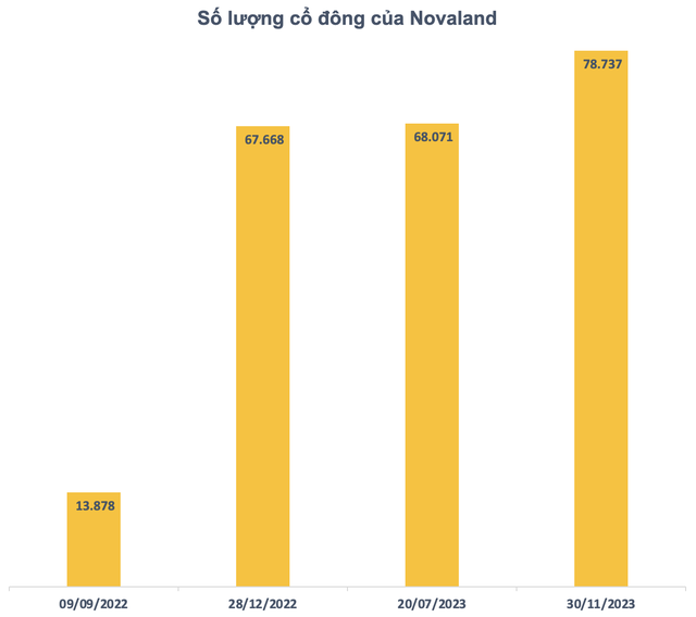 Novaland có thêm 65.000 cổ đông sau khi hàng trăm triệu cổ phiếu NVL "tuột" khỏi tay nhóm liên quan ông Bùi Thành Nhơn - Ảnh 2.