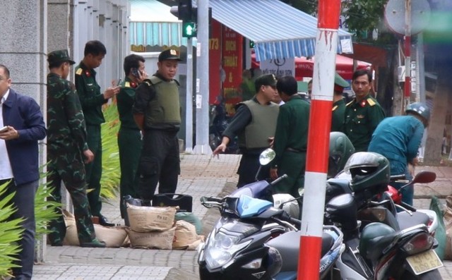 Đà Nẵng: Phong toả Trường Phan Châu Trinh do có vật thể "lạ"- Ảnh 2.