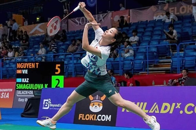 Nguyễn Thuỳ Linh bị loại ngay vòng 1 giải cầu lông Indonesia Masters 2024