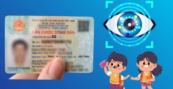 Sẽ có thẻ căn cước cho trẻ từ 0 đến 6 tuổi và 6 tuổi trở lên