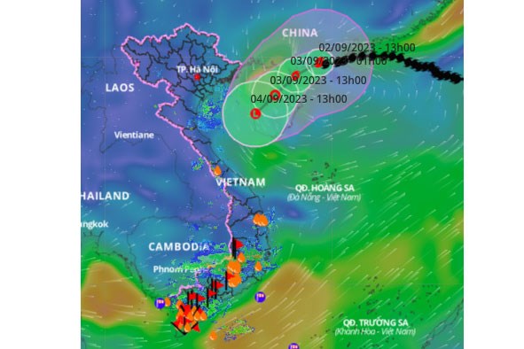 Bão chồng bão dị thường, dự báo xu thế thiên tai và kịch bản ứng phó