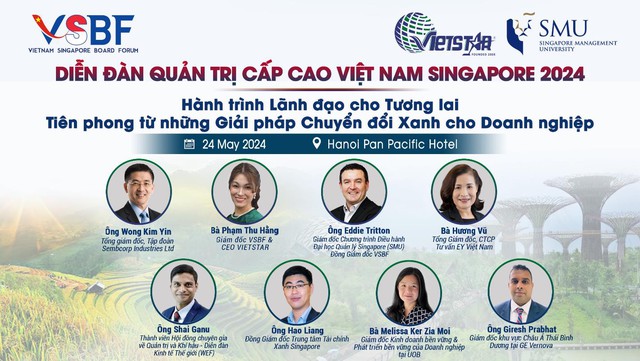 VSBF 2024 tiên phong từ những giải pháp chuyển đổi xanh cho doanh nghiệp - Ảnh 1.