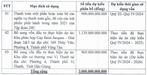 DIC Corp tham vọng lợi nhuận nghìn tỷ, muốn phát hành hơn 400 triệu cổ phiếu trong năm 2024 - Ảnh 2.