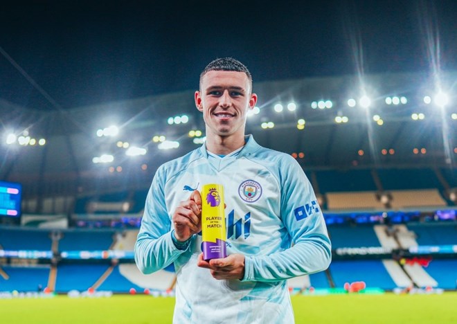 Phil Foden gia nhập câu lạc bộ đặc biệt tại Premier League