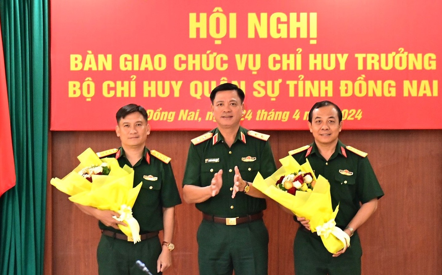 Điều động, bổ nhiệm Phó Tư lệnh, Tham mưu trưởng; Chỉ huy Trưởng Bộ Chỉ huy quân sự tỉnh- Ảnh 1.