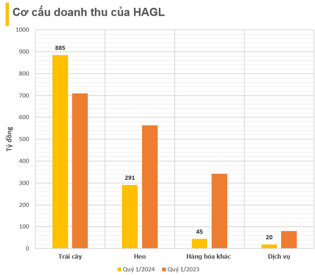 HAGL lãi 215 tỷ đồng trong quý 1/2024, giảm 26%, vẫn còn lỗ lũy kế 1.500 tỷ đồng- Ảnh 1.