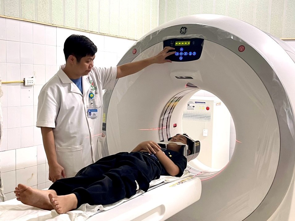 Bệnh viện đầu tư hệ thống máy chụp cắt lớp vi tính CT Scanner 32 lát c