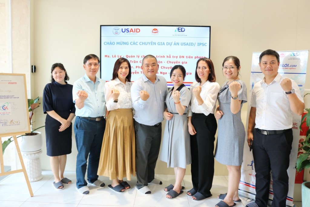 Cát Vạn Lợi là một trong những doanh nghiệp tiên phong được lựa chọn tham gia Chương trình PE do USAID-IPSC tài trợ