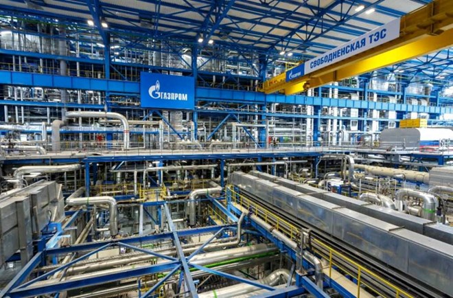 Tập đoàn dầu khí Nga Gazprom lại gặp hạn