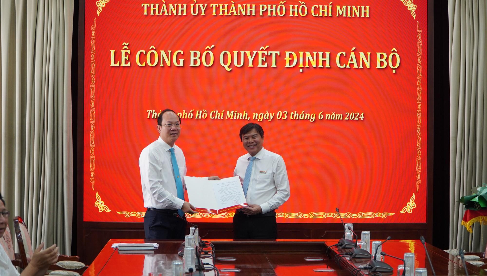 Ông Tăng Hữu Phong giữ chức Phó Trưởng Ban Tuyên giáo Thành ủy TP HCM- Ảnh 1.