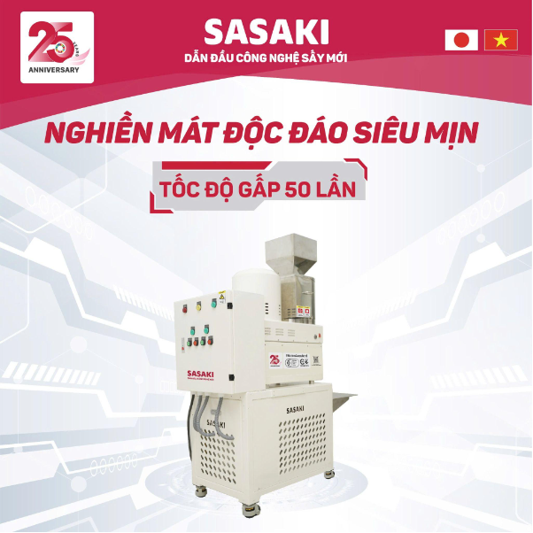 SASAKI ra mắt công nghệ nghiền mát siêu mịn đột phá mới tại Việt Nam- Ảnh 2.