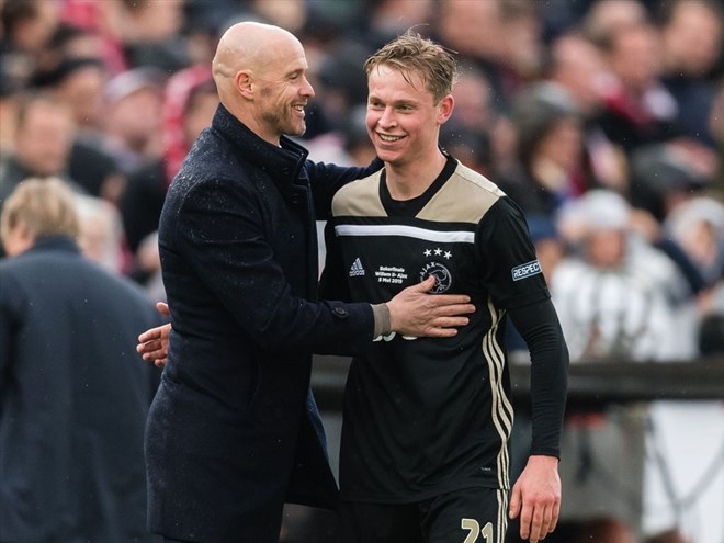 Đội hình trong mơ của Man United với Frenkie de Jong