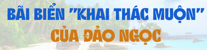 Bãi biển ở đảo ngọc từng lọt danh sách