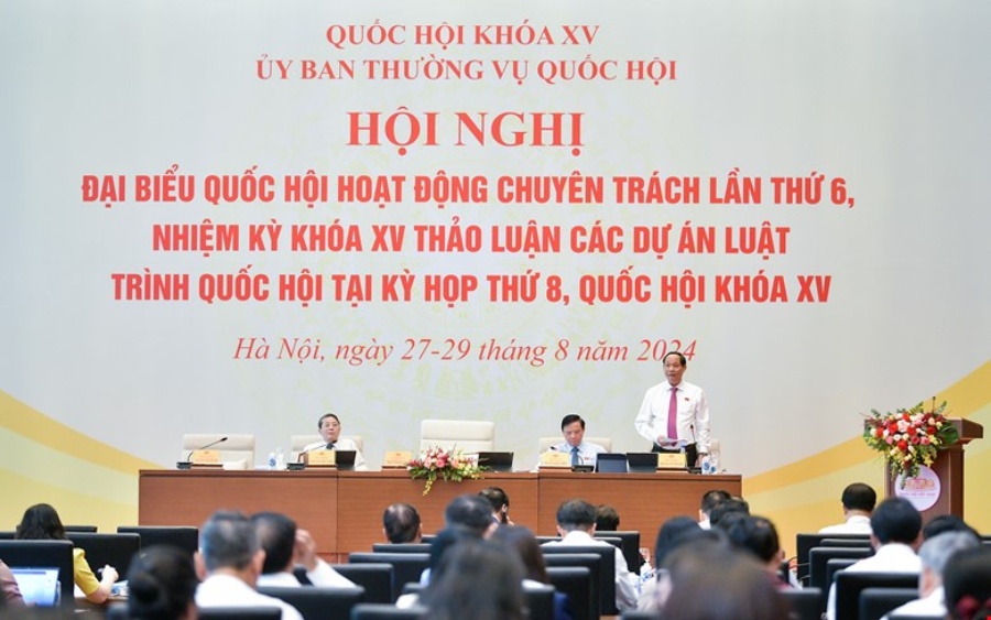 Hội nghị sáng 28.8. Ảnh: Phạm Đông