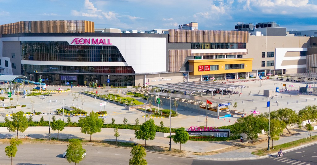 Cửa Hàng UNIQLO AEON MALL Huế dự kiến khai trương trong năm 2025