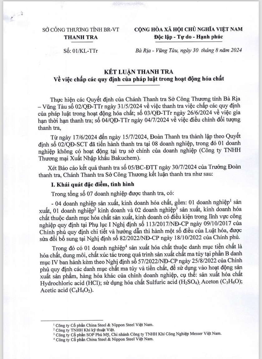 KLTT của Sở Công Thương. (Ảnh trong bài: Tiến Dũng)