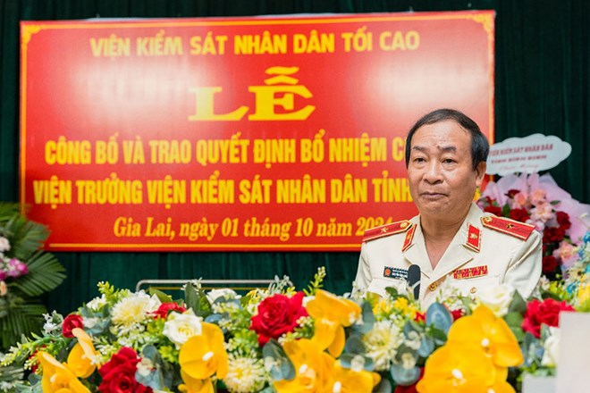 Bổ nhiệm 7 Viện trưởng Viện Kiểm sát tỉnh, thành phố, quận