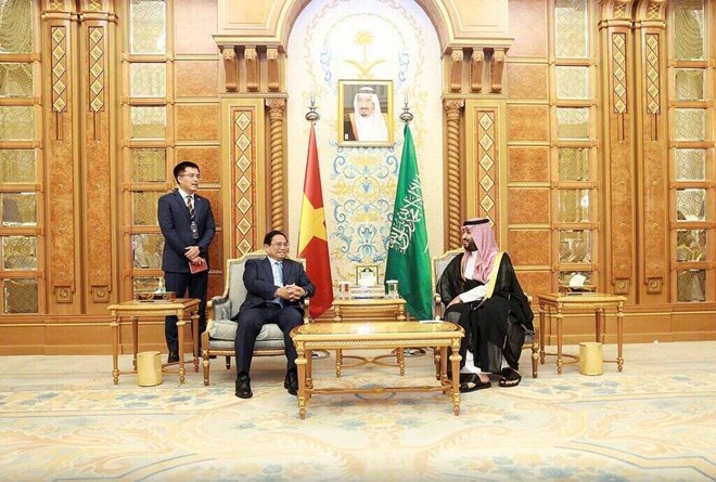 Thủ tướng hội đàm với Hoàng Thái tử, Thủ tướng Saudi Arabia