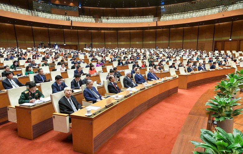 Kỳ họp thứ 8, Quốc hội khóa XV. Ảnh: Phạm Thắng