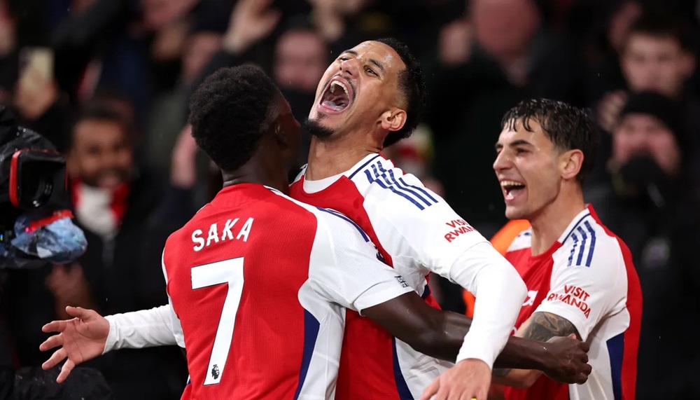 Arsenal giành chiến thắng quan trọng trước Man United. Ảnh: Premier League