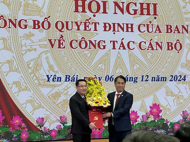 Yên Bái có tân Phó Bí thư Tỉnh ủy