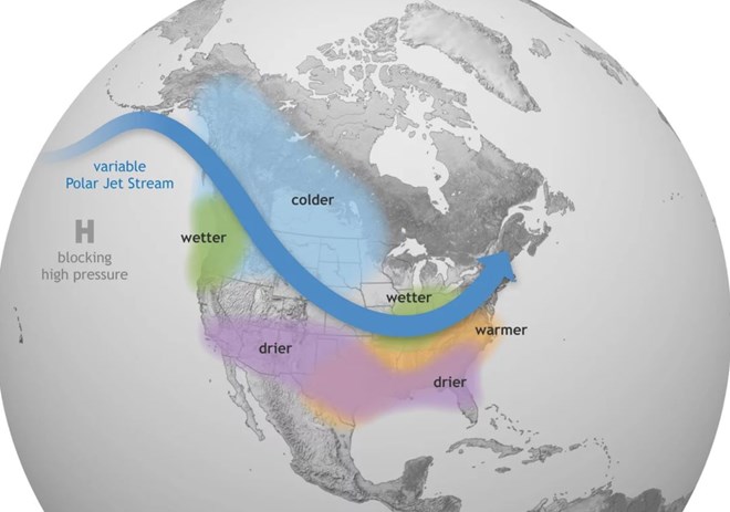 Dự báo La Nina khiến mùa đông lạnh giá sớm tăng tốc