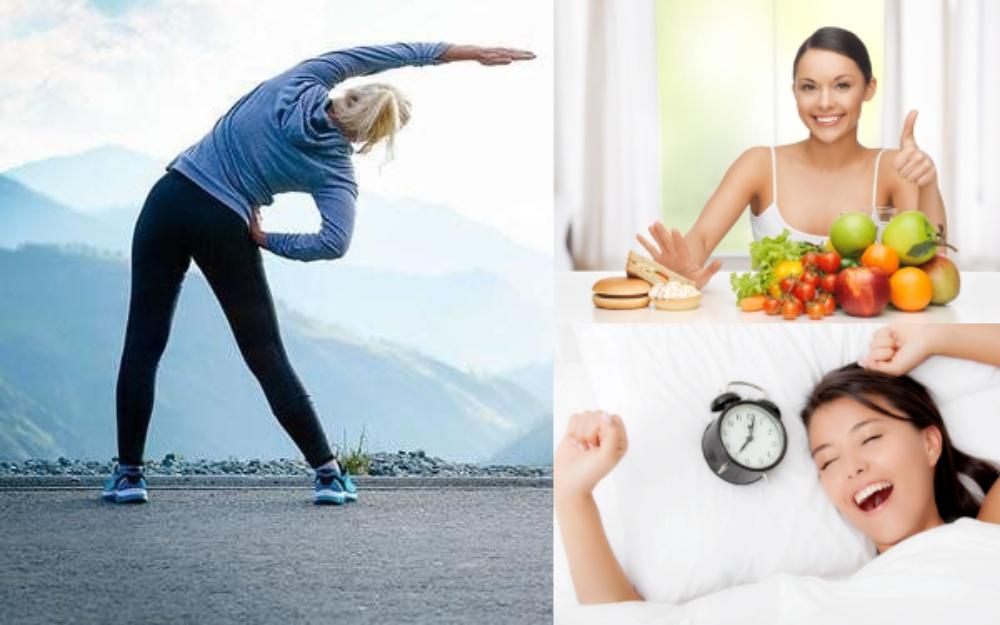 Áp dụng 3 mẹo này để giảm cân trước Tết. Ảnh đồ họa: Hàn Lâm.