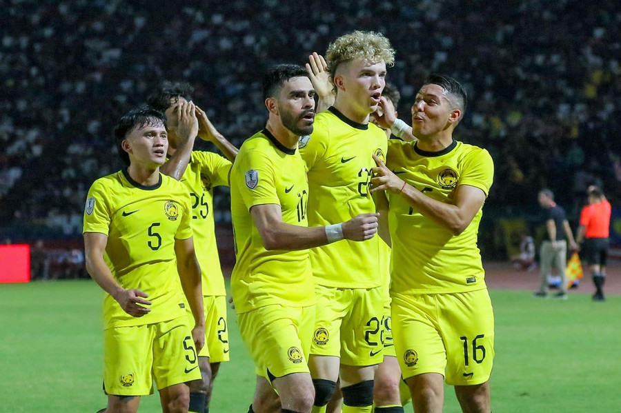 Một số cầu thủ nhập tịch của Malaysia tại ASEAN Cup 2024. Ảnh: FAM. bong-da-viet-nam-nam-2025-thu-thach-tai-thai-lan2.jpg