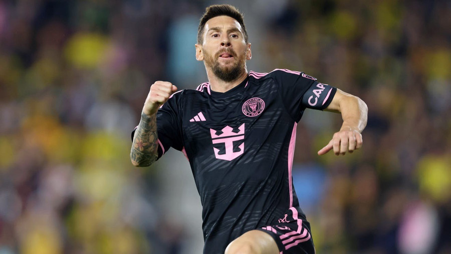 Lionel Messi trong màu áo Inter Miami thi đấu tại giải Nhà nghề Mỹ. 75491805007-usatsi-24385601.jpg