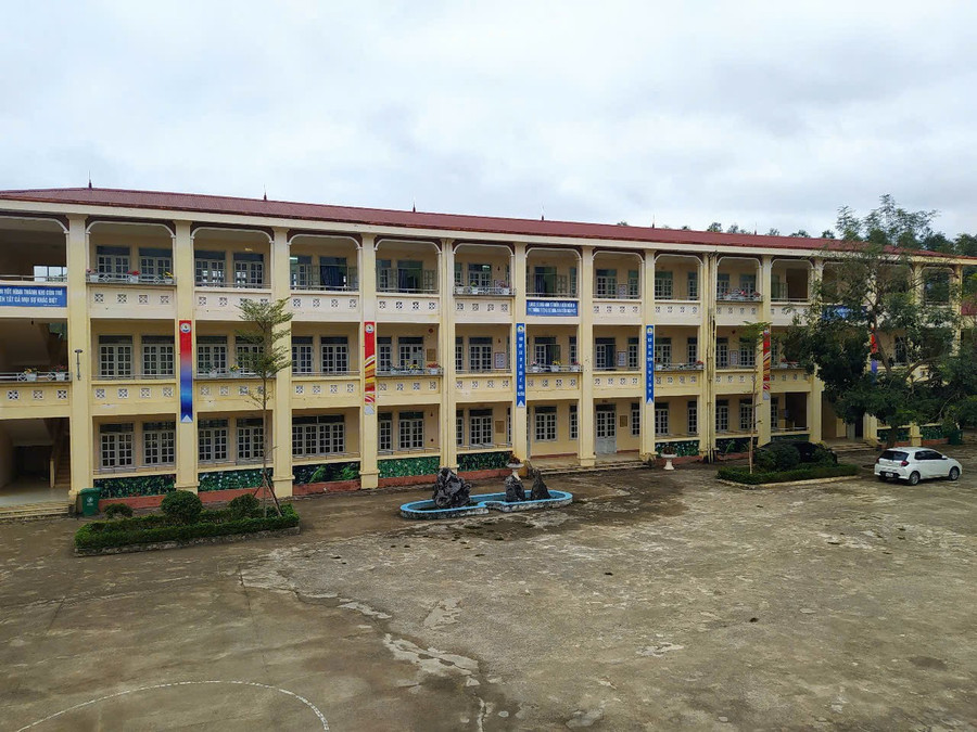 Hệ thống cơ sở vật chất của nhà trường được cải thiện rõ rệt. dong-tan-4.jpg