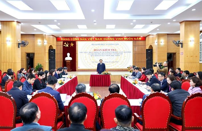 Đoàn kiểm tra của Bộ GD&ĐT làm việc với Sở GD&ĐT Hà Nội. thong-tu-29.jpg