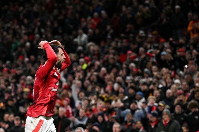 Bruno Fernandes thổi bùng hy vọng cho Man United