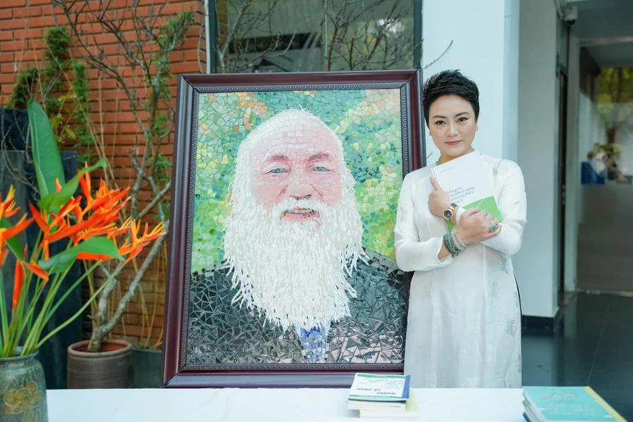 Cô Văn Thùy Dương - Phó Hiệu trưởng Trường THCS&THPT Lương Thế Vinh, cơ sở Cầu Giấy, Hà Nội.