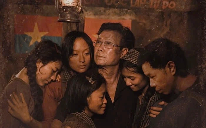 Cảnh phim “Địa đạo: Mặt trời trong bóng tối“. Ảnh: Nhà sản xuất