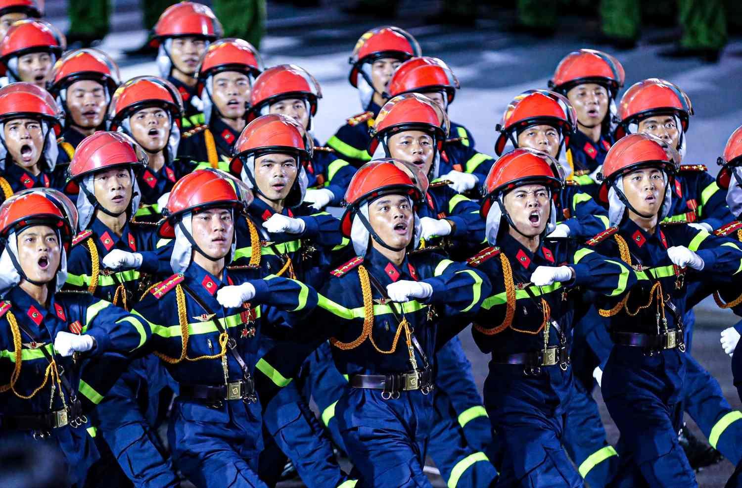 Khối Cảnh sát PCCC và CNCH.