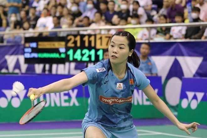 Tay vợt Nguyễn Thùy Linh gặp thuận lợi ở giải cầu lông Malaysia Masters