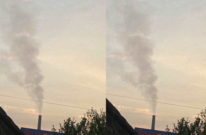 Sự cố ở nhà máy gạch khiến người dân hít khói nặng mùi