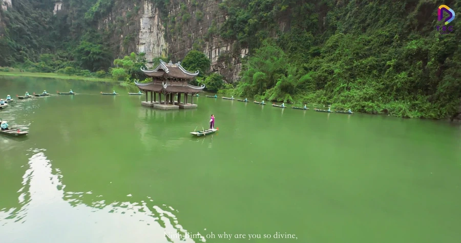 Vẻ đẹp tại Ninh Bình qua các cảnh quay trong ca khúc