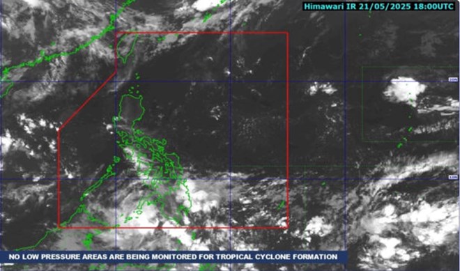 Dự báo khả năng hình thành bão gần Biển Đông cuối tháng 5