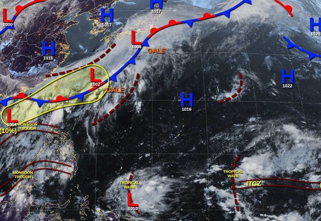 Dự báo thời điểm hết mưa lớn do bão hụt ở Biển Đông
