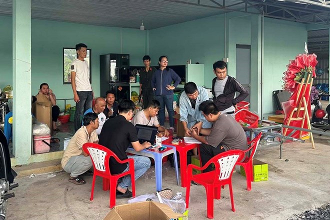 Công an mời làm việc 230 người trong vụ đánh bạc núp bóng câu cá ở Tây Ninh