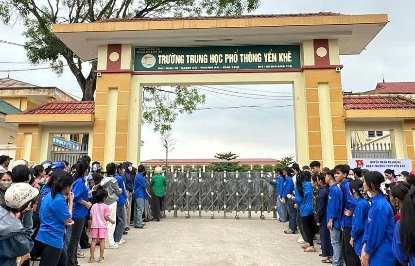 Năm học 2025 - 2026, trường THPT Yển Khê (huyện Thanh Ba) được giao tuyển sinh 315 chỉ tiêu; tổng số 528 nguyện vọng đăng ký tuyển sinh.