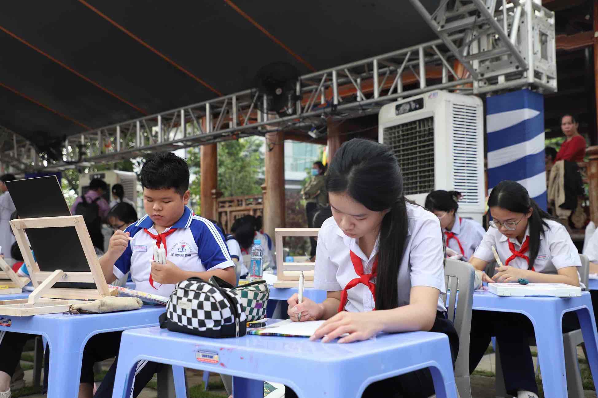 Các hoạt động trong khuôn khổ của lễ giỗ. Ảnh: HAC
