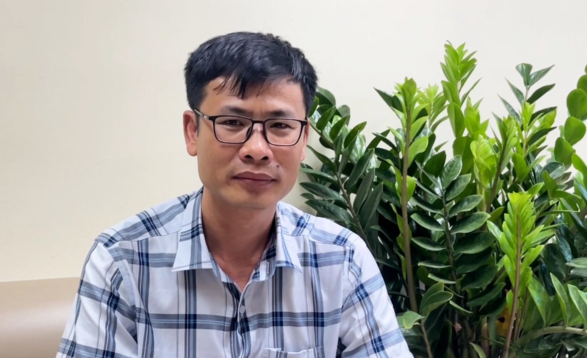Ông Hoàng Văn Đại - - Phó Giám đốc Trung tâm Dự báo Khí tượng Thủy văn Quốc gia cảnh báo thiên tai lũ quét, sạt lở diễn biến rất nhanh.