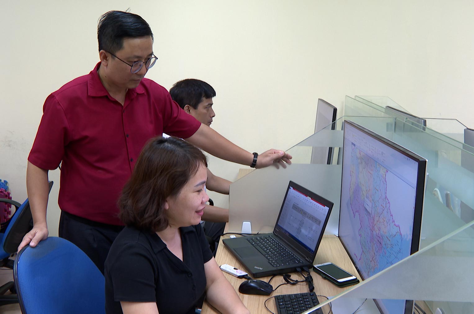 ông Trần Duy Hạnh, Giám đốc Trung tâm Hạ tầng dữ liệu không gian địa lý (Cục Đo đạc, Bản đồ và Thông tin địa lý Việt Nam)