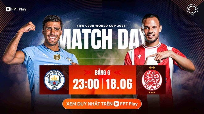 Man City thắng dễ ở trận ra quân FIFA Club World Cup 2025
