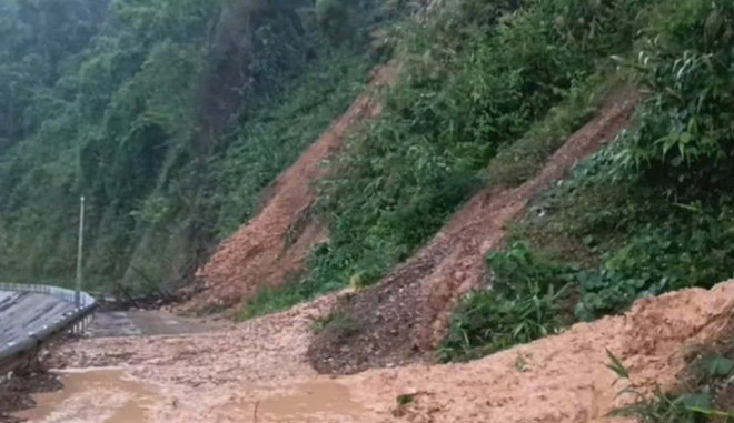 Dự báo các tỉnh khu vực vùng núi và trung du Bắc Bộ có mưa to đến rất to. Ảnh: Hà Thanh.
