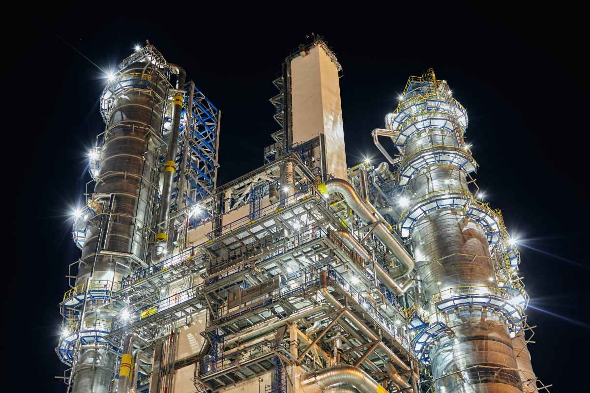 Nhà máy xử lý khí Amur của Nga. Ảnh: Gazprom