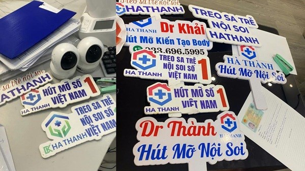 Phát hiện cơ sở thẩm mỹ hoạt động không phép mạo danh Bệnh viện Hà Thành